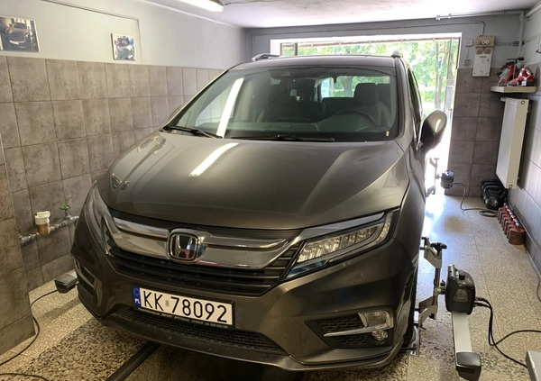 Honda Odyssey cena 164900 przebieg: 47000, rok produkcji 2018 z Kraków małe 562